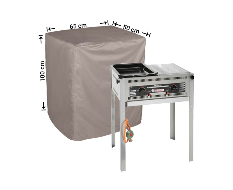 Raffles Covers BBQ cover for freestanding flatbed BBQs