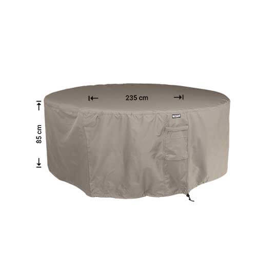 Beschermhoes ronde tafel Ø: 235 cm & H: 85 cm