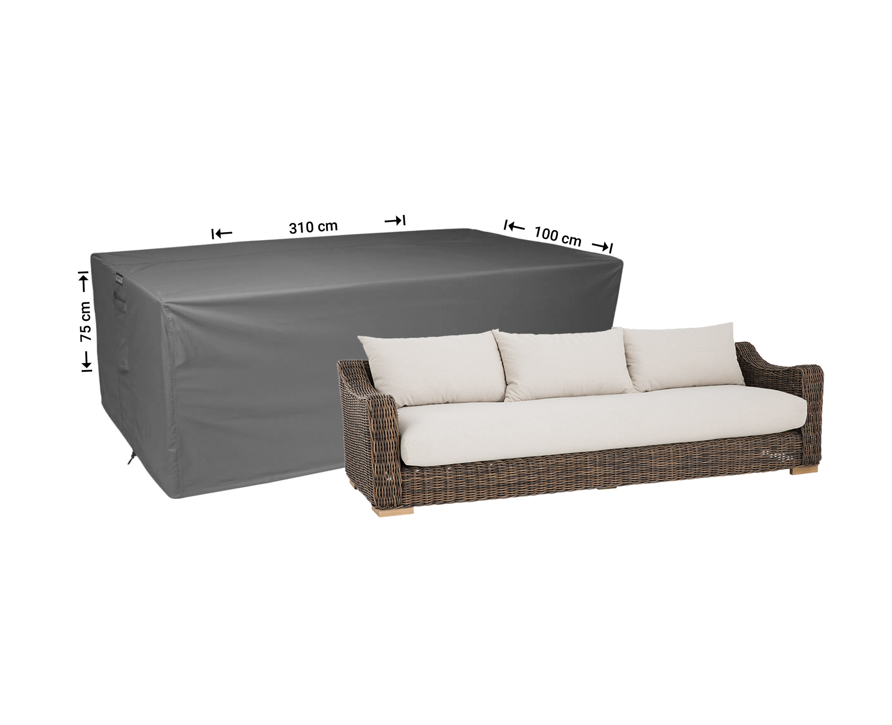 Raffles Covers lounge sofa cover