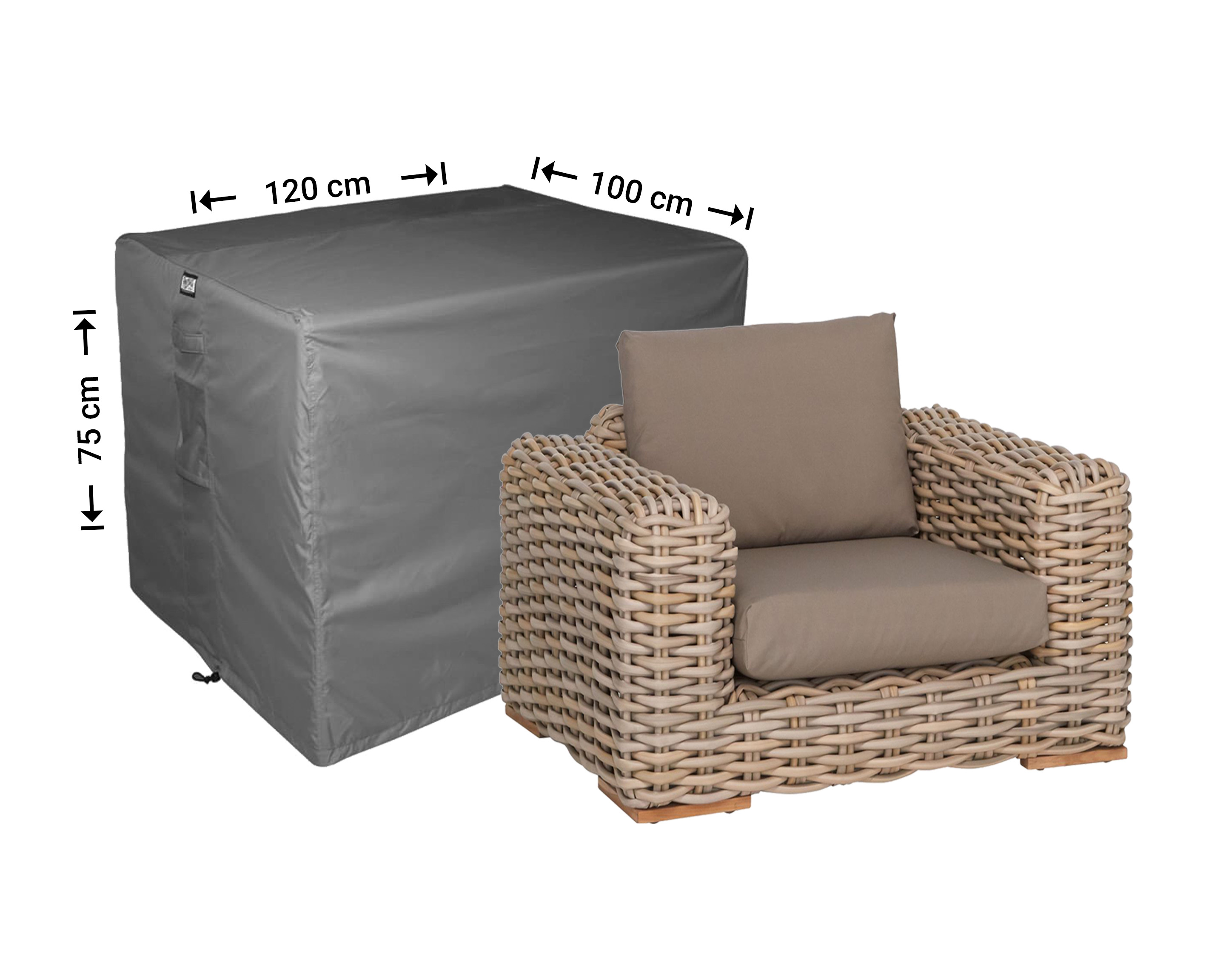 Raffles Covers lounge chair cover