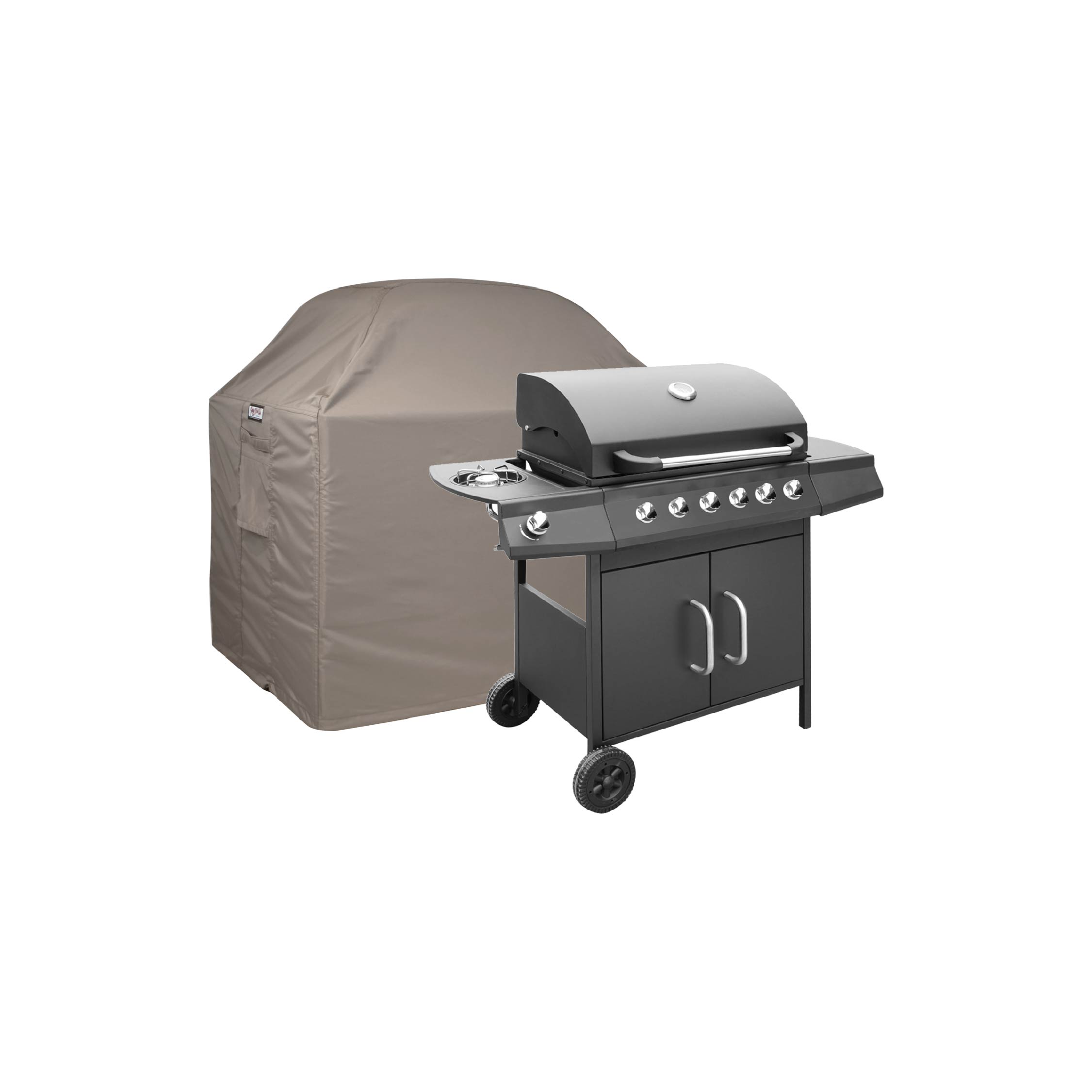 Rectangular barbecue cover