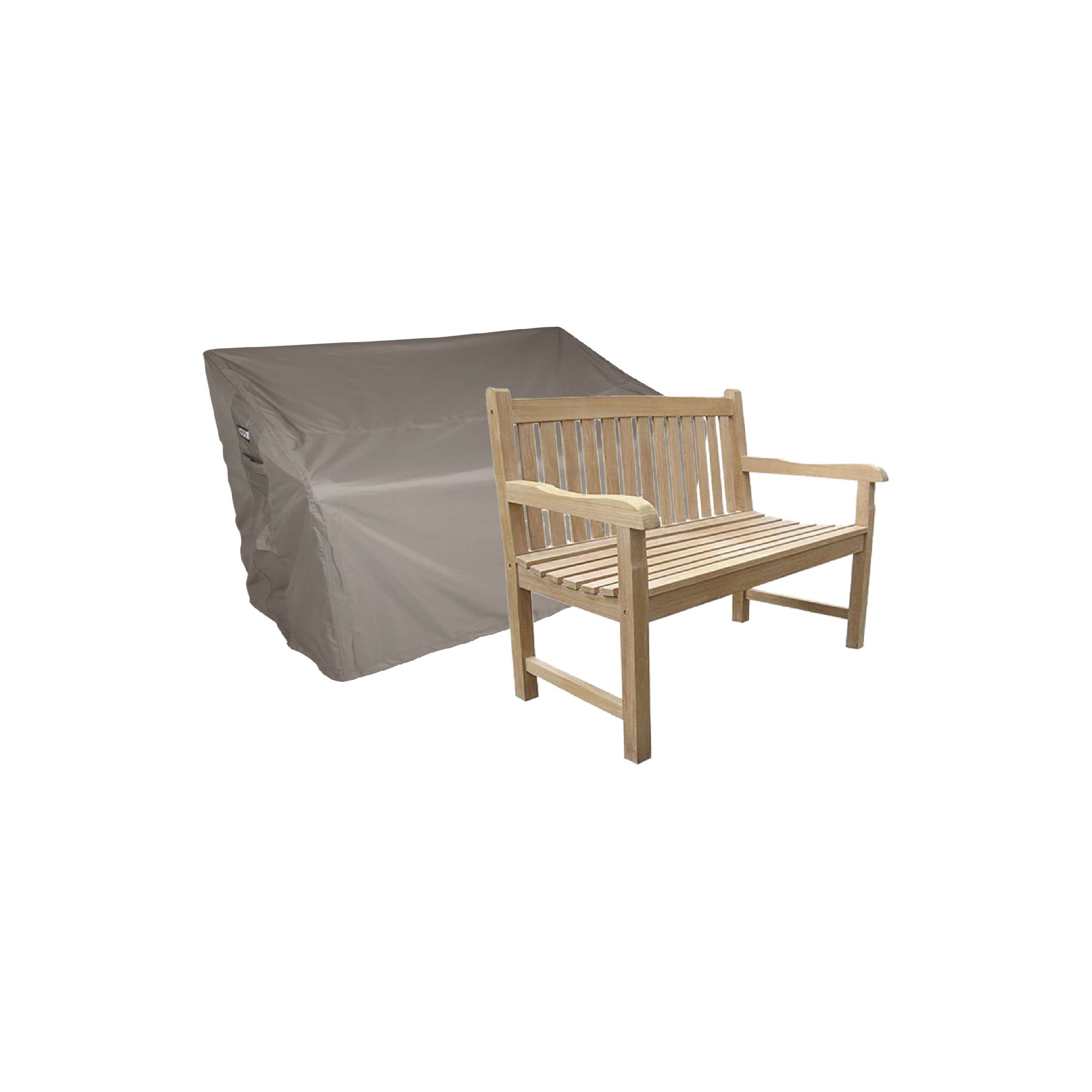 Garden bench cover